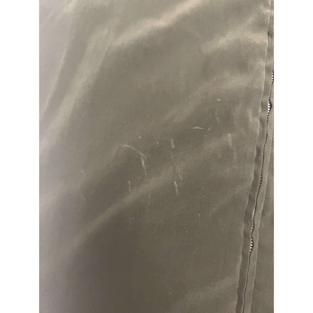 Denim and Co Jeanswear Jacket Mens Large Army Green Full Zip - Picture 4 of 7